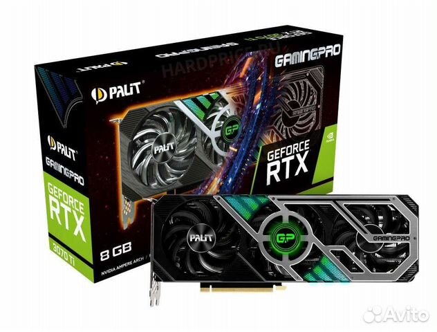 Новые Palit RTX 3070 Ti GamingPro 8Gb