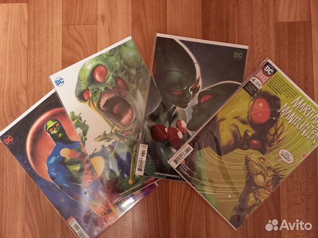 Комиксы на английском. DC Martian Manhunter #1-4