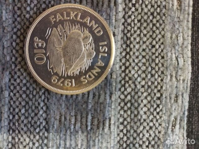 Фолклендские острова 10 фунтов 1979 г. Утка