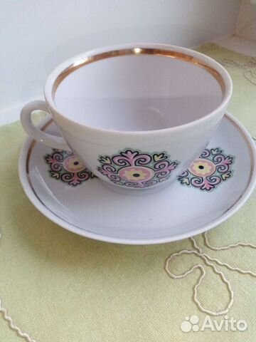 Чашка с блюдцем СССР