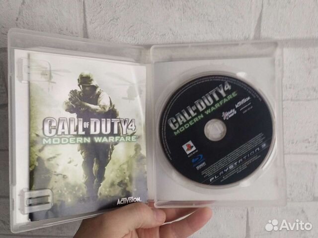 Диск для ps3 call OF duty4
