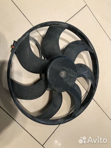 Вентилятор радиатора большой range rover evoque