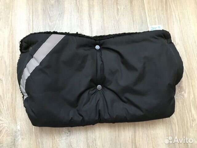 Меховая муфта Noordline на ручку коляски