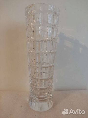Ваза. Хрусталь. СССР. 22,5 х 8 см