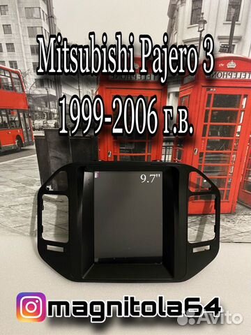 Android на Mitsubishi Pajero 3 1999-2006