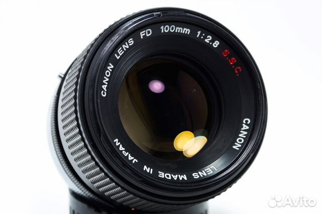 Объектив Canon FD 100 mm f/ 2.8 S.S.C