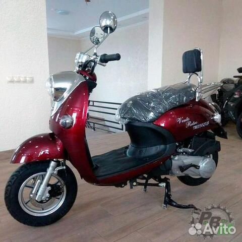 Скутер vento retro 49cc (150) сигнализация