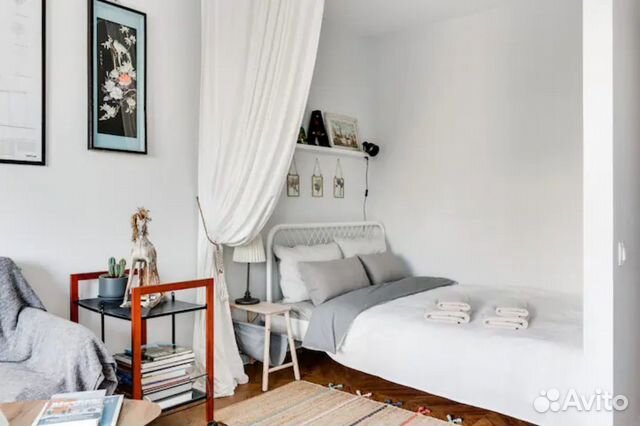 

Квартира-студия, 32 м², 1 кровать