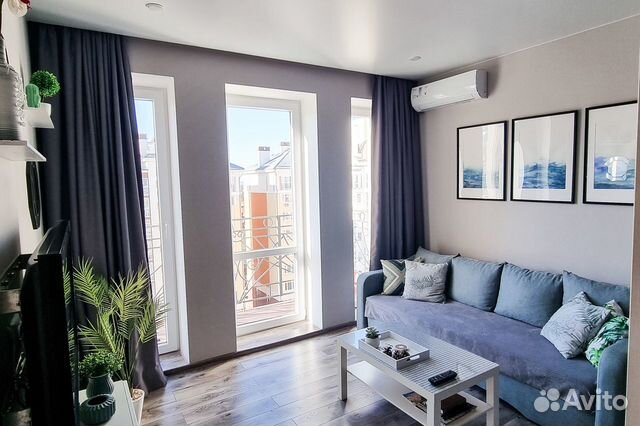 

1-к. квартира, 42 м², 3 кровати