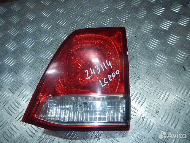 Фонарь задний внутренний правый, Toyota (Тойота)