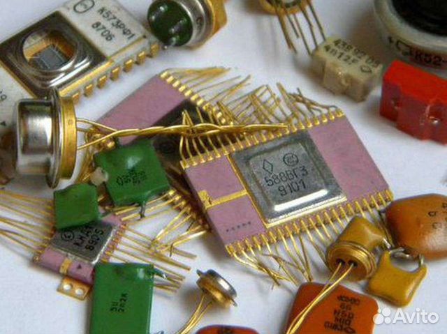 Платы, радиодетали, приборы СССР
