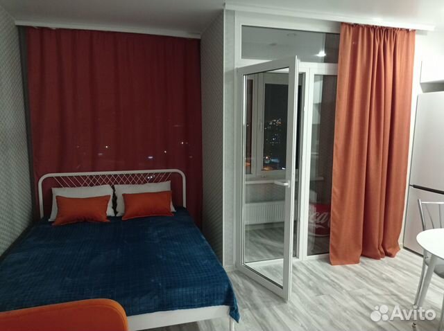 

Квартира-студия, 37 м², 2 кровати