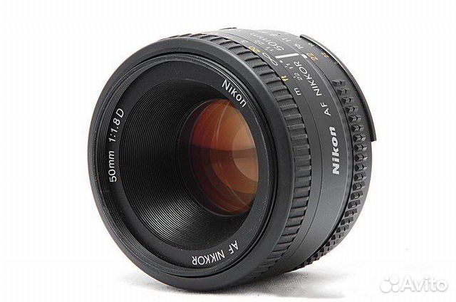 Объектив nikkor 50 mm 1.8 D