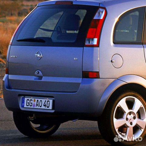 Задний бампер в цвет Opel Meriva 1 (2003-2009)