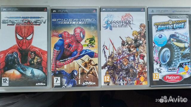 Игры на psp лицензионные в хорошем состоянии