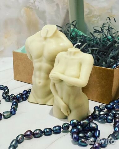 Набор восковых свечей