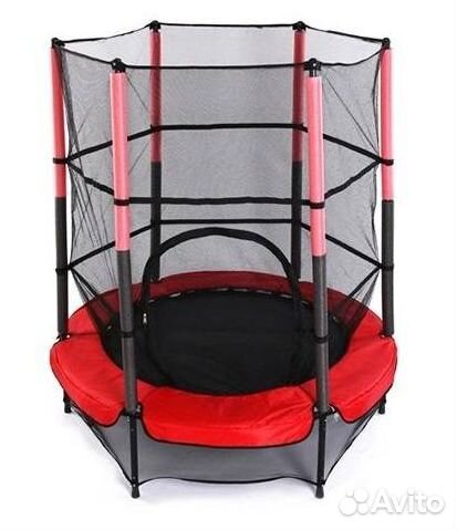 Батут с внутренней сеткой Evo Jump 4.5ft (140 см)