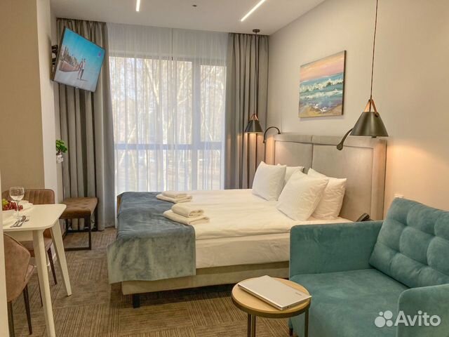 

Квартира-студия, 35 м², 1 кровать