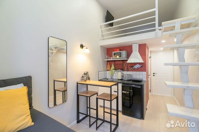 

Квартира-студия, 13 м², 1 кровать