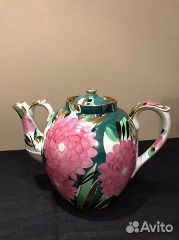 Чайник доливной большой Астры Дулёво СССР