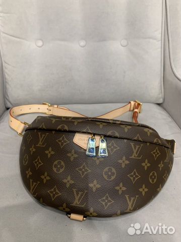 Сумка louis vuitton мужская через плечо (бананка)