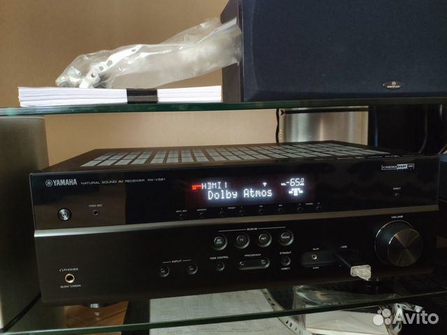 Yamaha RX-V581 Atmos,Bluetooth,4К,Wi-Fi,Arc