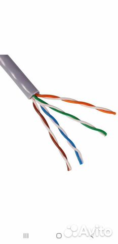 Интернет кабель,витая пара медная