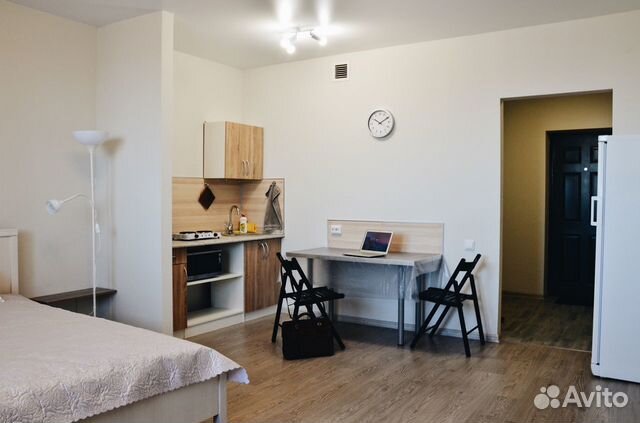 

Квартира-студия, 30 м², 3 кровати