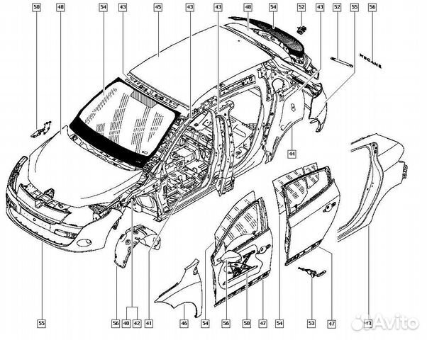 Дорогие запчасти рено меган