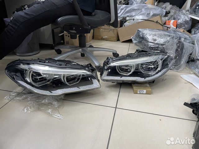 Левая фара LED adaptive bmw f10