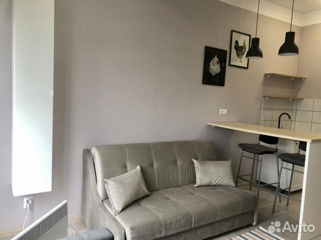 

Квартира-студия, 25 м², 3 кровати