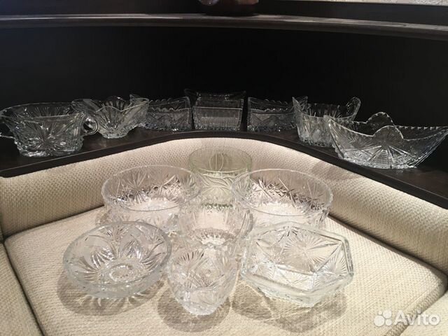 Хрусталь, стекло СССР