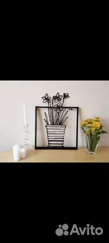 Панно из металла