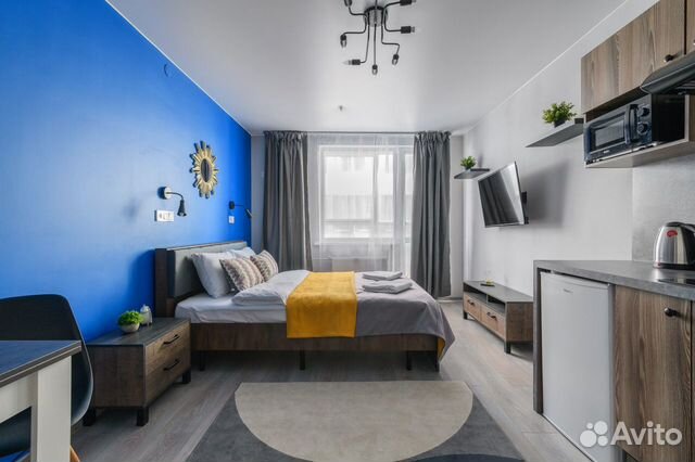 

Квартира-студия, 33 м², 1 кровать