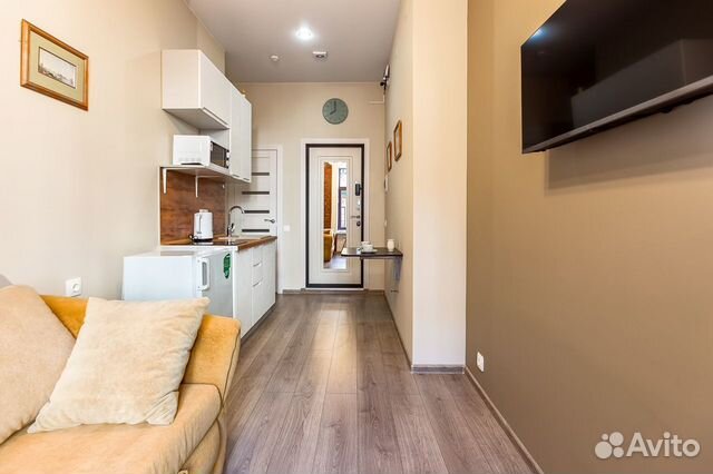 

Квартира-студия, 19 м², 2 кровати