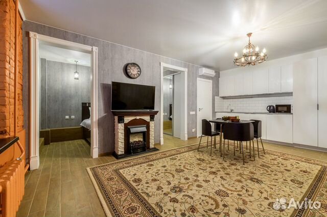 

1-к. квартира, 42 м², 2 кровати