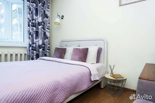 

1-к. квартира, 46 м², 2 кровати