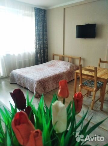 

Квартира-студия, 35 м², 2 кровати