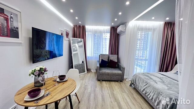

1-к. квартира, 29 м², 2 кровати
