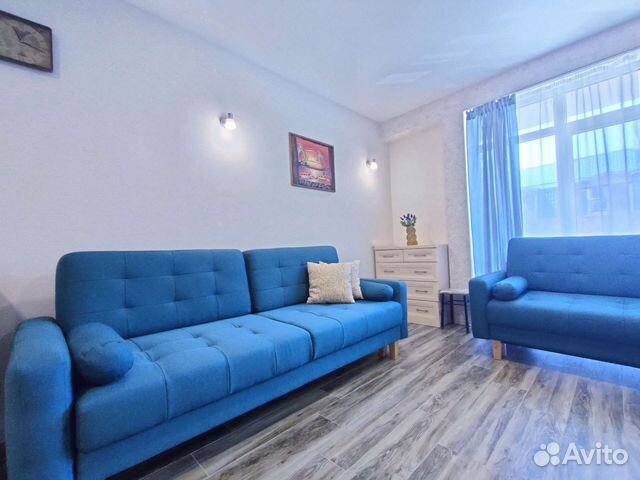 

Квартира-студия, 28 м², 2 кровати