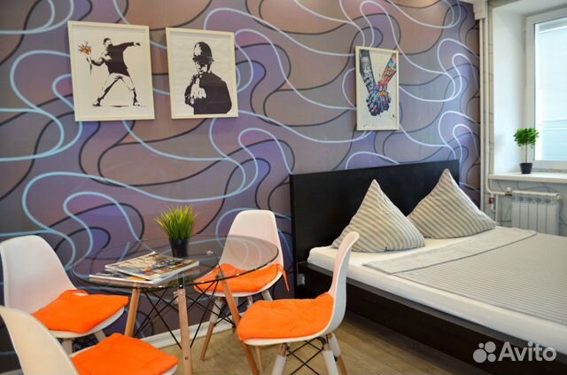 

1-к. квартира, 38 м², 2 кровати
