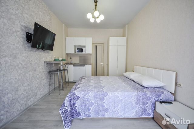 

Квартира-студия, 25 м², 2 кровати