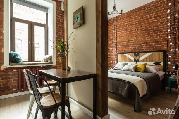

Квартира-студия в апарт-отеле, 22 м², 2 кровати