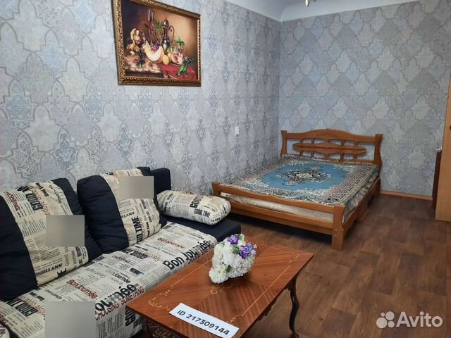 

1-к. квартира, 45 м², 2 кровати