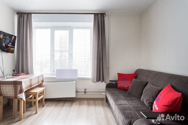 

Квартира-студия, 17 м², 1 кровать