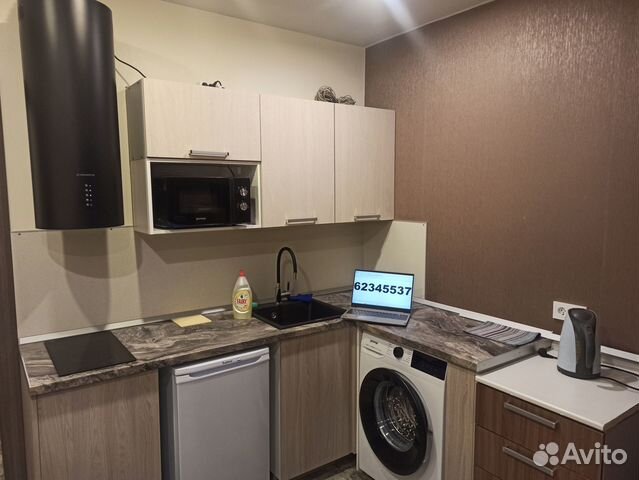 

Квартира-студия, 32 м², 2 кровати