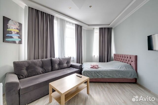 

Квартира-студия, 23 м², 2 кровати