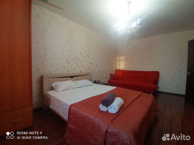 

1-к. квартира, 34 м², 2 кровати
