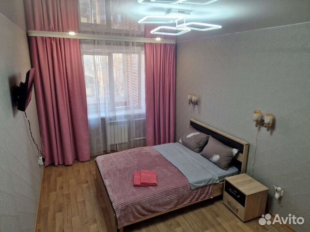 

1-к. квартира, 52 м², 3 кровати