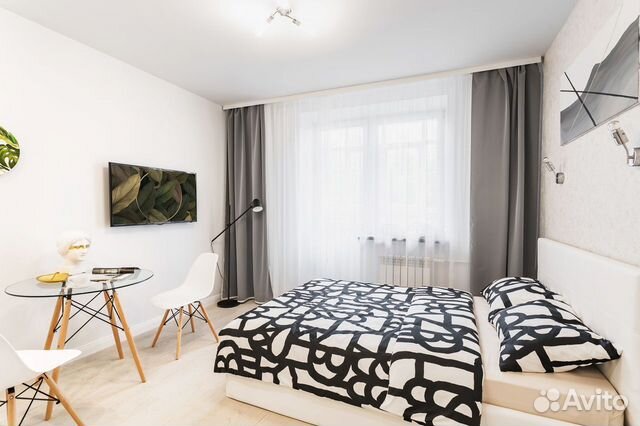 

Квартира-студия, 28 м², 1 кровать